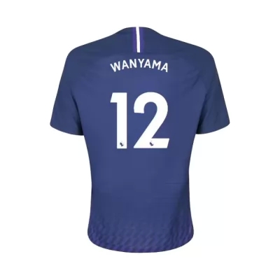 Niño Victor Wanyama 12 2ª Equipación Azul Real Camiseta 2019/20 La Camisa Chile