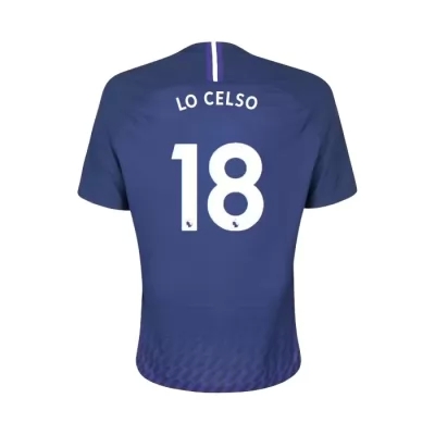Niño Giovani Lo Celso 18 2ª Equipación Azul Real Camiseta 2019/20 La Camisa Chile