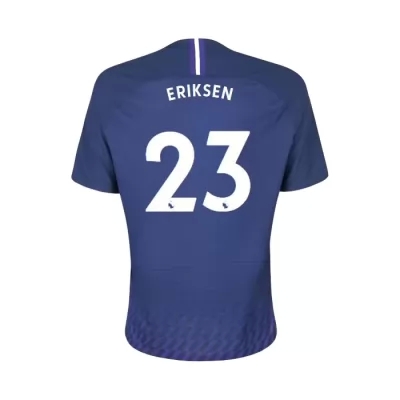 Niño Christian Eriksen 23 2ª Equipación Azul Real Camiseta 2019/20 La Camisa Chile