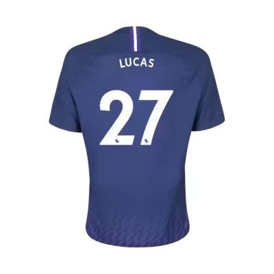 Niño Lucas Moura 27 2ª Equipación Azul Real Camiseta 2019/20 La Camisa Chile