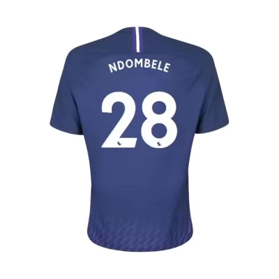 Niño Tanguy Ndombele 28 2ª Equipación Azul Real Camiseta 2019/20 La Camisa Chile