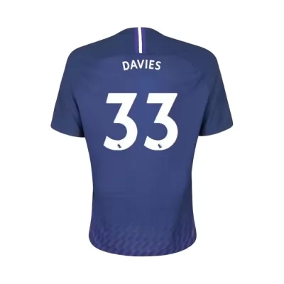 Niño Ben Davies 33 2ª Equipación Azul Real Camiseta 2019/20 La Camisa Chile