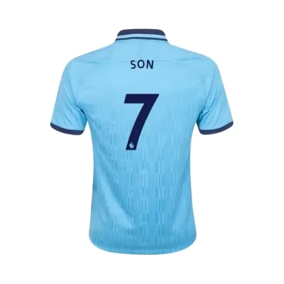 Niño Son Heung-min 7 3ª Equipación Azul Camiseta 2019/20 La Camisa Chile