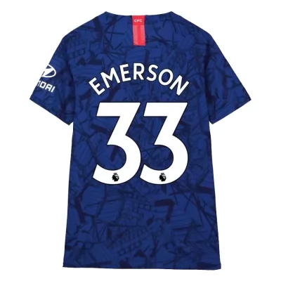Niño Emerson Palmieri 33 1ª Equipación Azul Real Camiseta 2019/20 La Camisa Chile