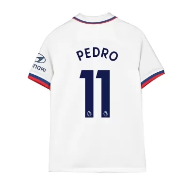 Niño Pedro 11 2ª Equipación Blanco Camiseta 2019/20 La Camisa Chile