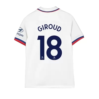 Niño Olivier Giroud 18 2ª Equipación Blanco Camiseta 2019/20 La Camisa Chile