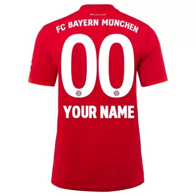 Niño Tu Nombre 0 1ª Equipación Rojo Camiseta 2019/20 La Camisa Chile
