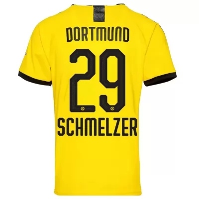 Niño Schmelzer 29 1ª Equipación Amarillo Camiseta 2019/20 La Camisa Chile
