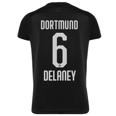 Niño Delaney 6 2ª Equipación Negro Camiseta 2019/20 La Camisa Chile
