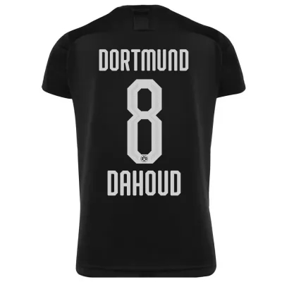 Niño Dahoud 8 2ª Equipación Negro Camiseta 2019/20 La Camisa Chile