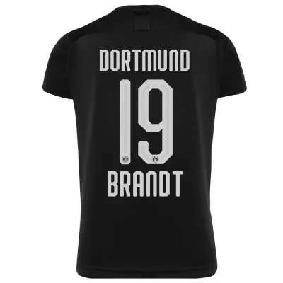 Niño Brandt 19 2ª Equipación Negro Camiseta 2019/20 La Camisa Chile