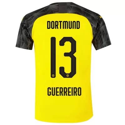 Niño Guerreiro 13 Memento Amarillo Negro Camiseta 2019/20 La Camisa Chile