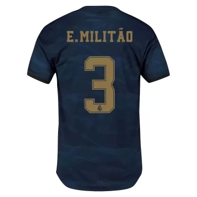 Niño Eder Militao 3 2ª Equipación Armada Camiseta 2019/20 La Camisa Chile