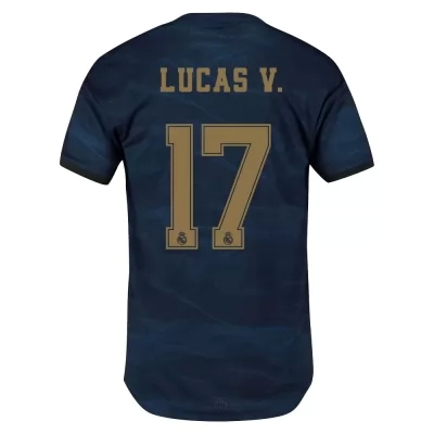 Niño Lucas Vazquez 17 2ª Equipación Armada Camiseta 2019/20 La Camisa Chile