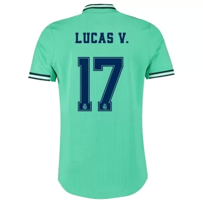 Niño Lucas Vazquez 17 3ª Equipación Verde Camiseta 2019/20 La Camisa Chile