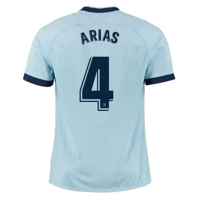 Niño Santiago Arias 4 3ª Equipación Azul Camiseta 2019/20 La Camisa Chile