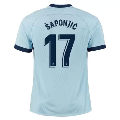 Niño Ivan Saponjic 17 3ª Equipación Azul Camiseta 2019/20 La Camisa Chile