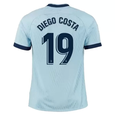 Niño Diego Costa 19 3ª Equipación Azul Camiseta 2019/20 La Camisa Chile