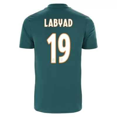 Niño Zakaria Labyad 19 2ª Equipación Verde Camiseta 2019/20 La Camisa Chile