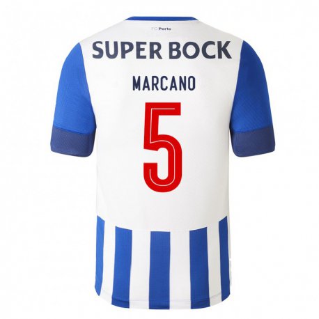 Kandiny Niño Camiseta Ivan Marcano #5 Azul Real 1ª Equipación 2022/23 La Camisa Chile