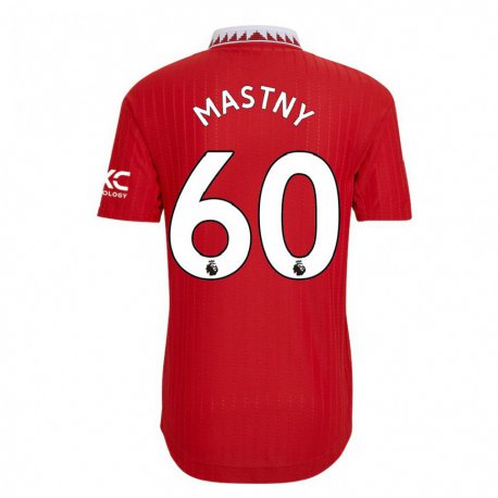 Kandiny Niño Camiseta Ondrej Mastny #60 Rojo 1ª Equipación 2022/23 La Camisa Chile