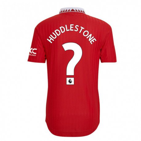 Kandiny Niño Camiseta Tom Huddlestone #0 Rojo 1ª Equipación 2022/23 La Camisa Chile
