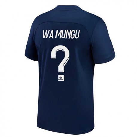 Kandiny Niño Camiseta Vimoj Muntu Wa Mungu #0 Azul Oscuro Rojo 1ª Equipación 2022/23 La Camisa Chile