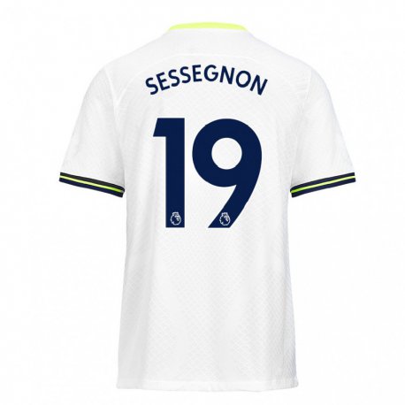 Kandiny Niño Camiseta Ryan Sessegnon #19 Blanco Verde 1ª Equipación 2022/23 La Camisa Chile