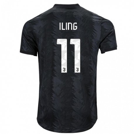 Kandiny Niño Camiseta Samuel Iling-junior #11 Negro Oscuro 2ª Equipación 2022/23 La Camisa Chile