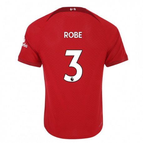 Kandiny Hombre Camiseta Leighanne Robe #3 Rojo Oscuro 1ª Equipación 2022/23 La Camisa Chile