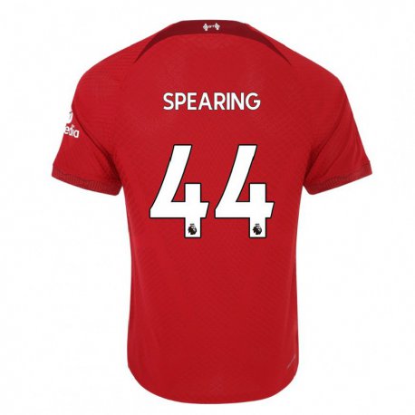 Kandiny Hombre Camiseta Jay Spearing #44 Rojo Oscuro 1ª Equipación 2022/23 La Camisa Chile