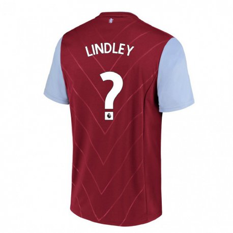 Kandiny Hombre Camiseta Hayden Lindley #0 Vino 1ª Equipación 2022/23 La Camisa Chile