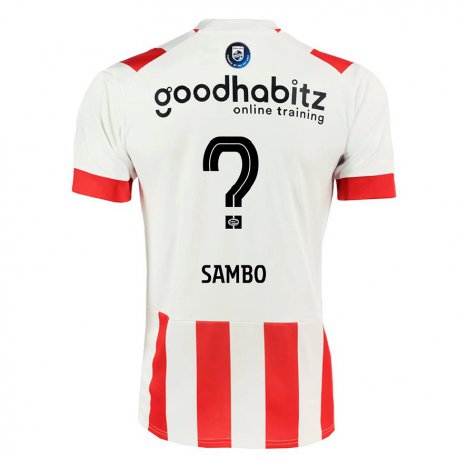 Kandiny Hombre Camiseta Shurandy Sambo #0 Rosa Oscuro 1ª Equipación 2022/23 La Camisa Chile
