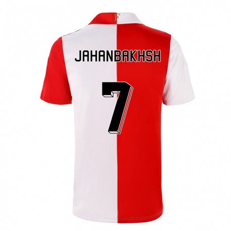 Kandiny Hombre Camiseta Alireza Jahanbakhsh #7 Ají Blanco 1ª Equipación 2022/23 La Camisa Chile