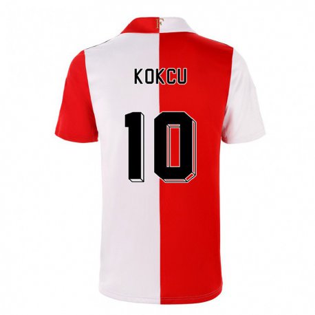 Kandiny Hombre Camiseta Orkun Kokcu #10 Ají Blanco 1ª Equipación 2022/23 La Camisa Chile
