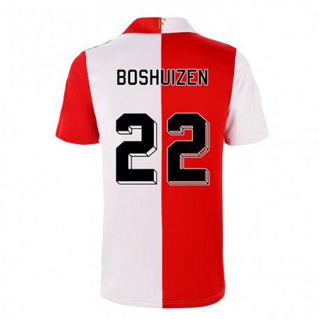 Kandiny Hombre Camiseta Annouk Boshuizen #22 Ají Blanco 1ª Equipación 2022/23 La Camisa Chile