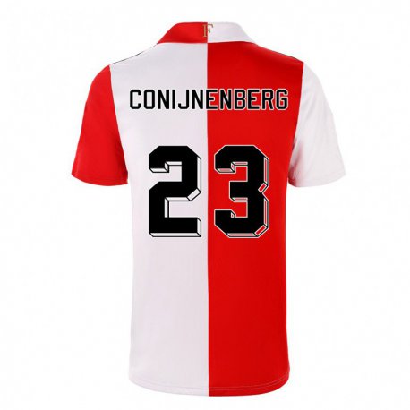 Kandiny Hombre Camiseta Jada Conijnenberg #23 Ají Blanco 1ª Equipación 2022/23 La Camisa Chile