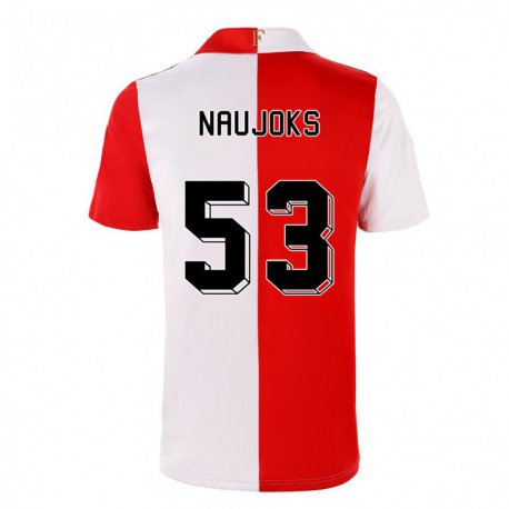 Kandiny Hombre Camiseta Noah Naujoks #53 Ají Blanco 1ª Equipación 2022/23 La Camisa Chile