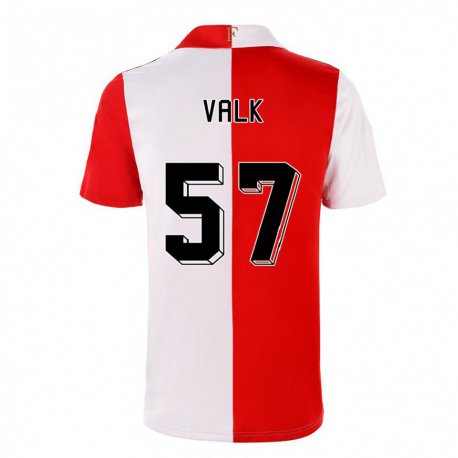 Kandiny Hombre Camiseta Sem Valk #57 Ají Blanco 1ª Equipación 2022/23 La Camisa Chile
