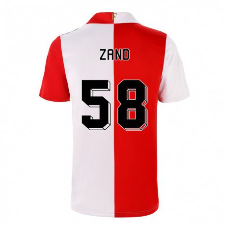 Kandiny Hombre Camiseta Shiloht Zand #58 Ají Blanco 1ª Equipación 2022/23 La Camisa Chile