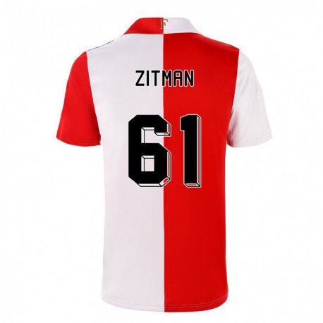 Kandiny Hombre Camiseta Sven Zitman #61 Ají Blanco 1ª Equipación 2022/23 La Camisa Chile