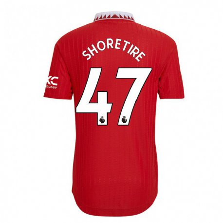 Kandiny Hombre Camiseta Shola Shoretire #47 Rojo 1ª Equipación 2022/23 La Camisa Chile