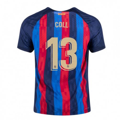 Kandiny Hombre Camiseta Cata Coll #13 Azul Escarlata 1ª Equipación 2022/23 La Camisa Chile