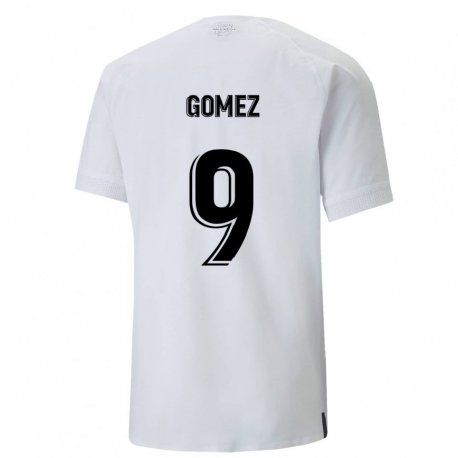 Kandiny Hombre Camiseta Maxi Gomez #9 Blanco Cremoso 1ª Equipación 2022/23 La Camisa Chile