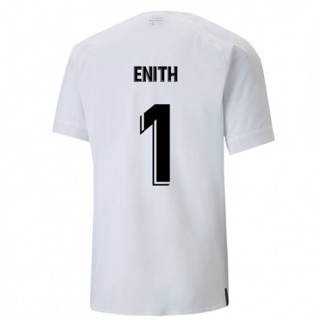 Kandiny Hombre Camiseta Enith #1 Blanco Cremoso 1ª Equipación 2022/23 La Camisa Chile
