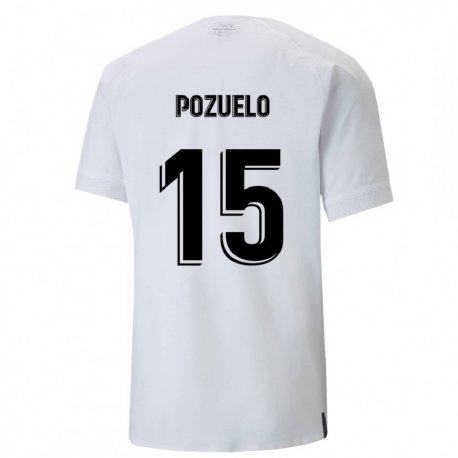 Kandiny Hombre Camiseta Esther Martin-Pozuelo #15 Blanco Cremoso 1ª Equipación 2022/23 La Camisa Chile