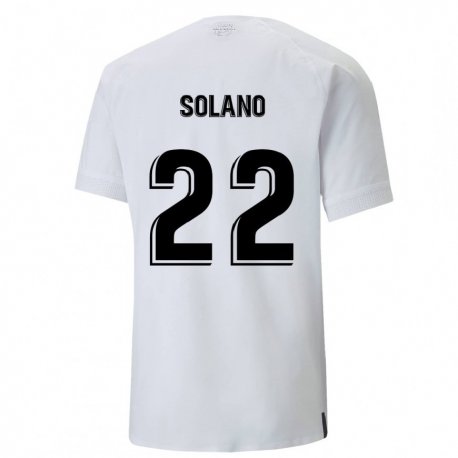 Kandiny Hombre Camiseta Bibiane Schulze-solano #22 Blanco Cremoso 1ª Equipación 2022/23 La Camisa Chile