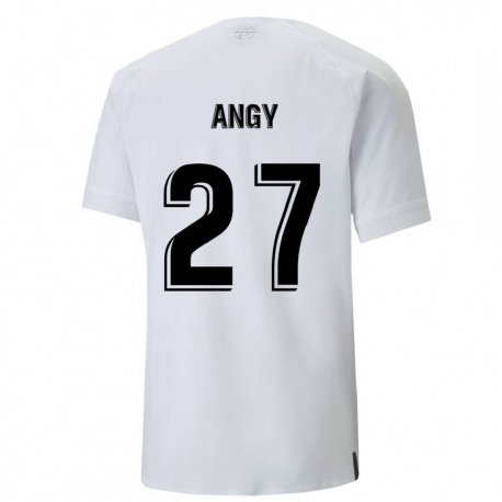 Kandiny Hombre Camiseta Angy #27 Blanco Cremoso 1ª Equipación 2022/23 La Camisa Chile