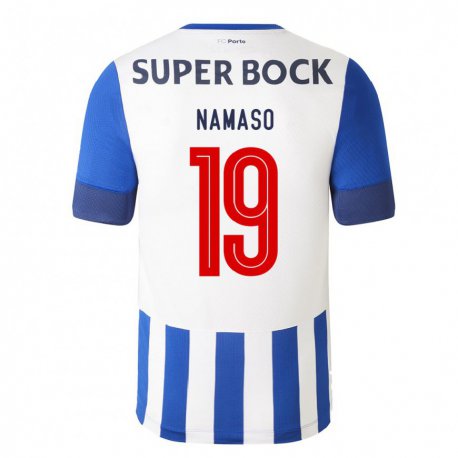 Kandiny Hombre Camiseta Danny Namaso #19 Azul Real 1ª Equipación 2022/23 La Camisa Chile