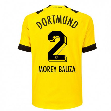 Kandiny Hombre Camiseta Mateu Morey Bauza #2 Amarillo 1ª Equipación 2022/23 La Camisa Chile